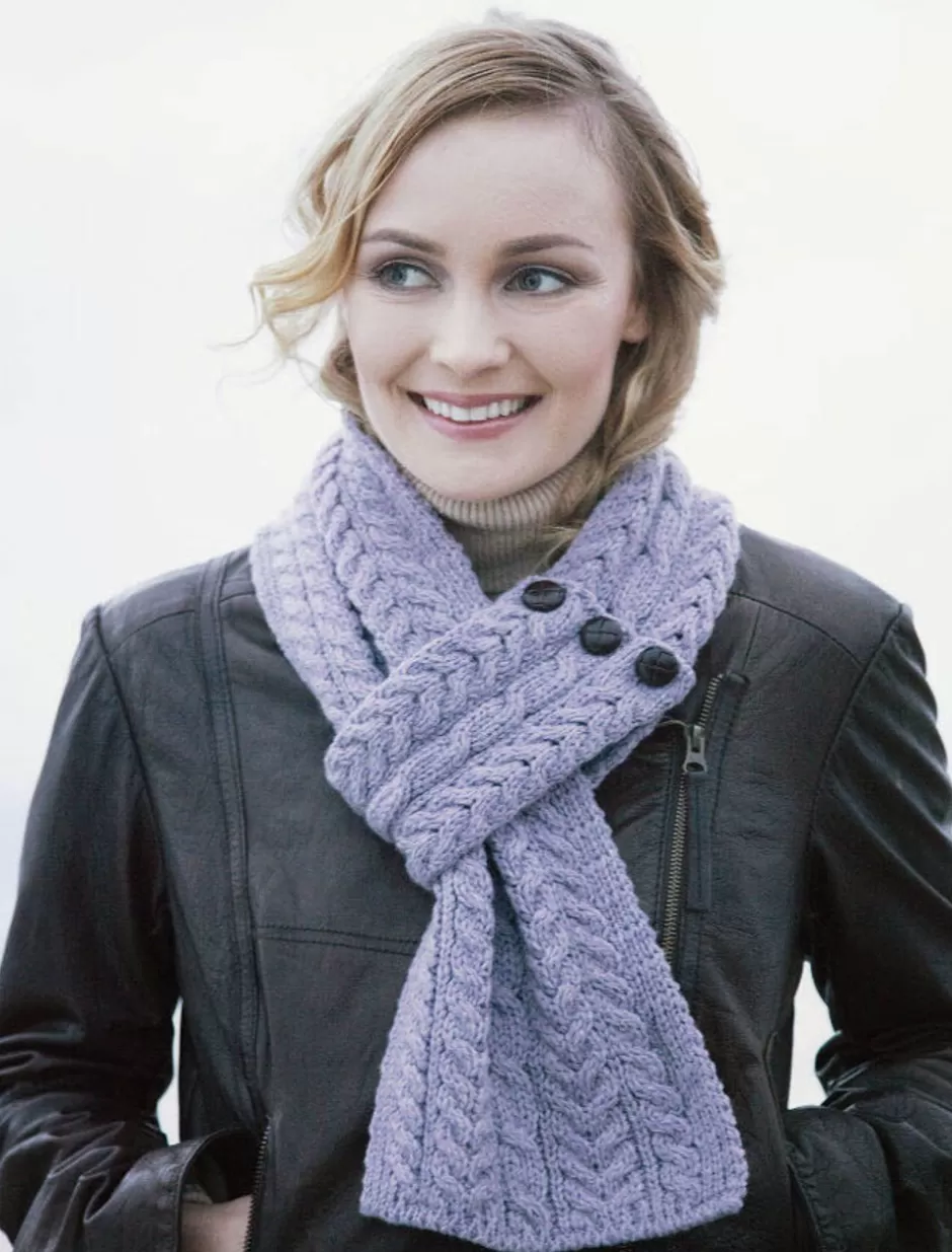 Knitted Wool Scarves<Glenaran Aran Loop Scarf