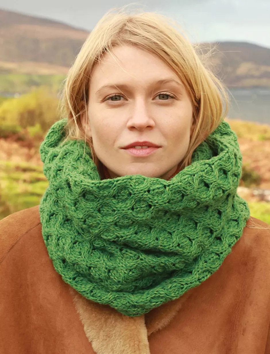 Knitted Wool Scarves<Glenaran Aran Snood Scarf