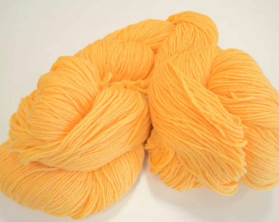 Aran Wool<Glenaran Aran Wool Knitting Hanks - Banana Yellow