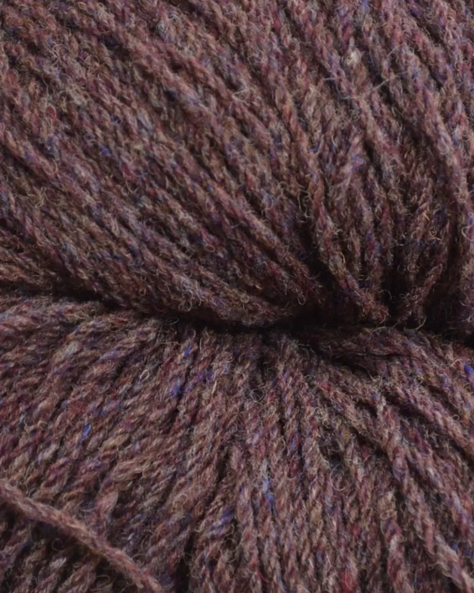 Aran Wool<Glenaran Aran Wool Knitting Hanks - Bilberry