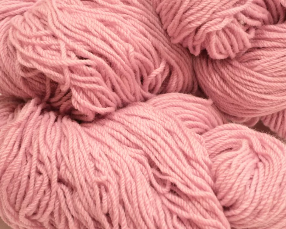 Aran Wool<Glenaran Aran Wool Knitting Hanks - Dusty Pink