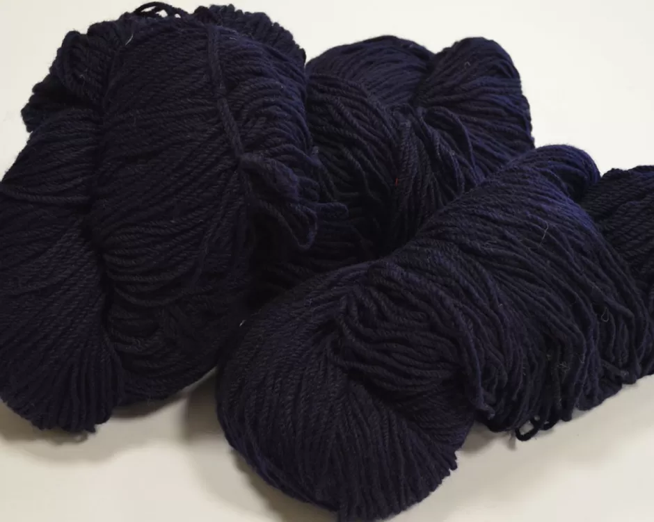 Aran Wool<Glenaran Aran Wool Knitting Hanks - Navy