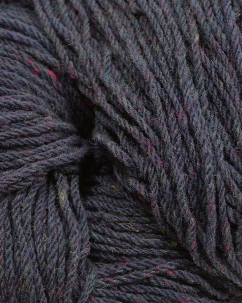 Aran Wool<Glenaran Aran Wool Knitting Hanks - Purple Fleck