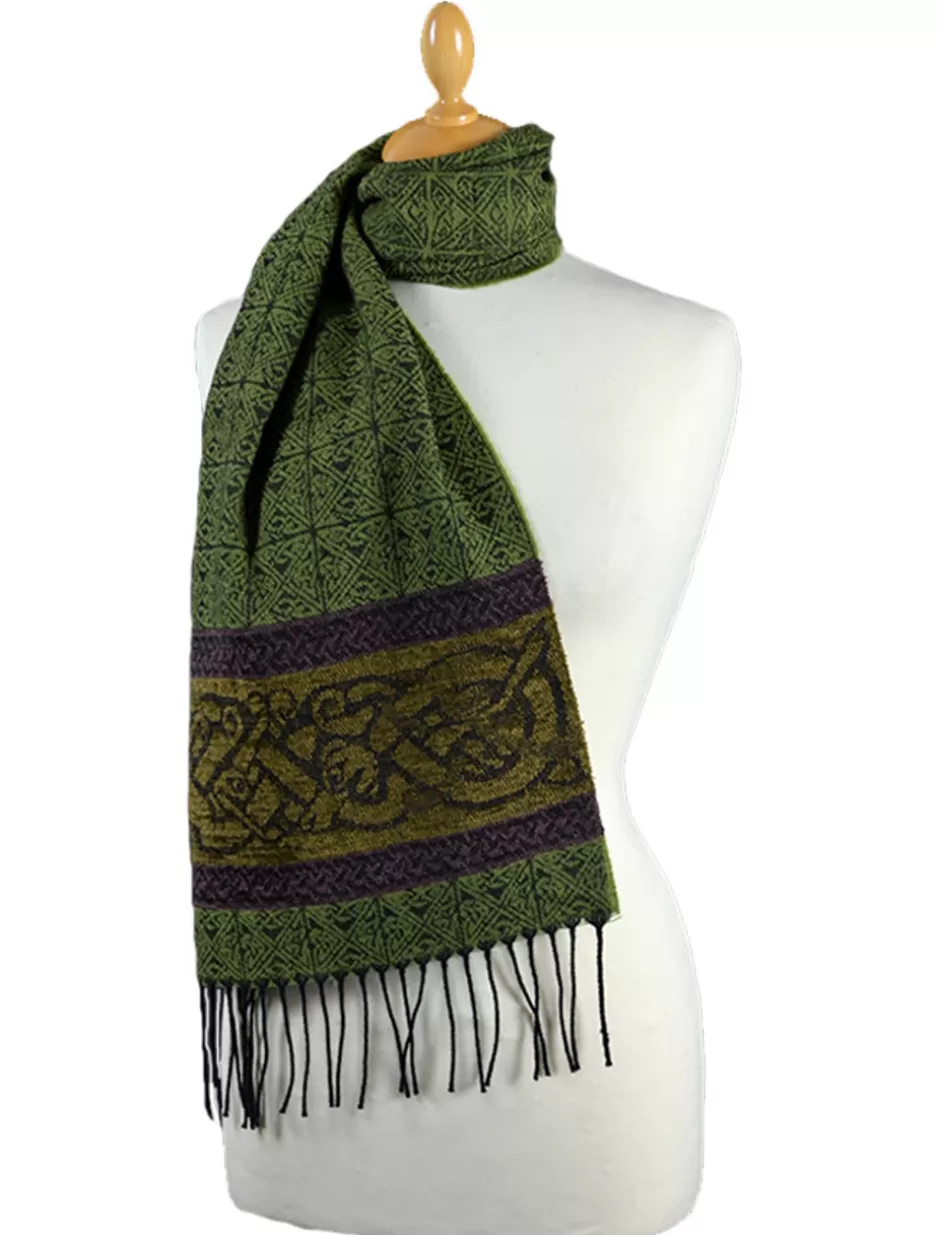 Celtic Design Scarves<Glenaran Celtic Dogs Pattern Scarf