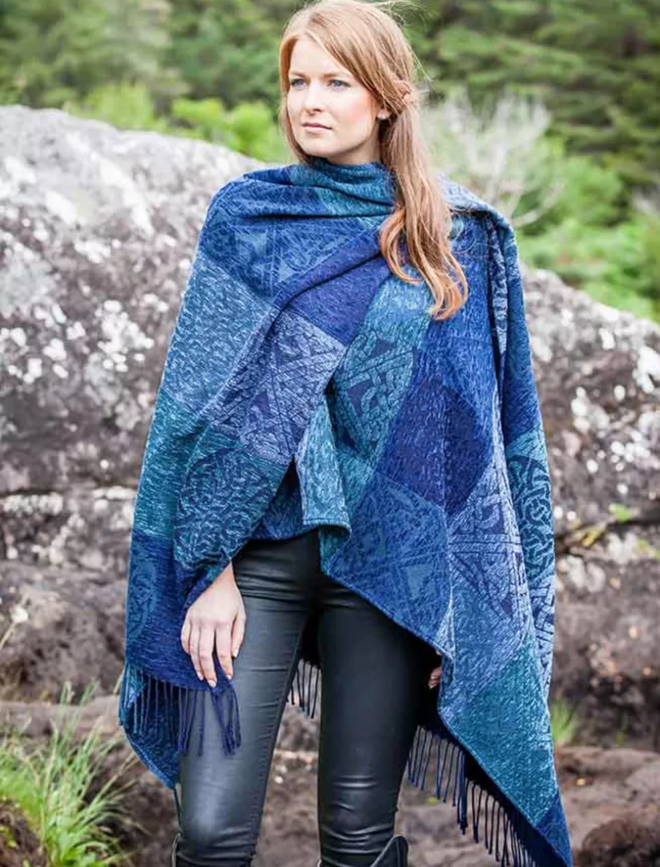 Ponchos, Capes & Shawls<Glenaran Celtic Knot Ruana Wrap