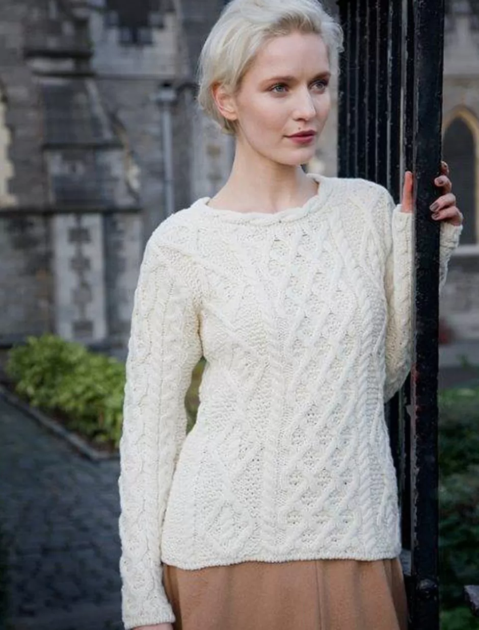 Sweaters<Glenaran Lambay Aran Sweater for Women