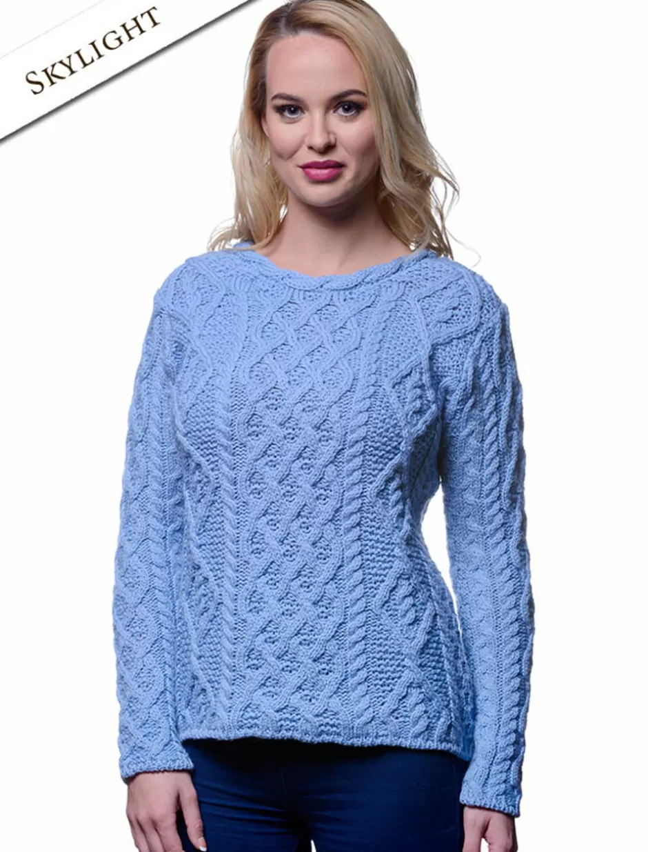 Sweaters<Glenaran Lambay Aran Sweater for Women