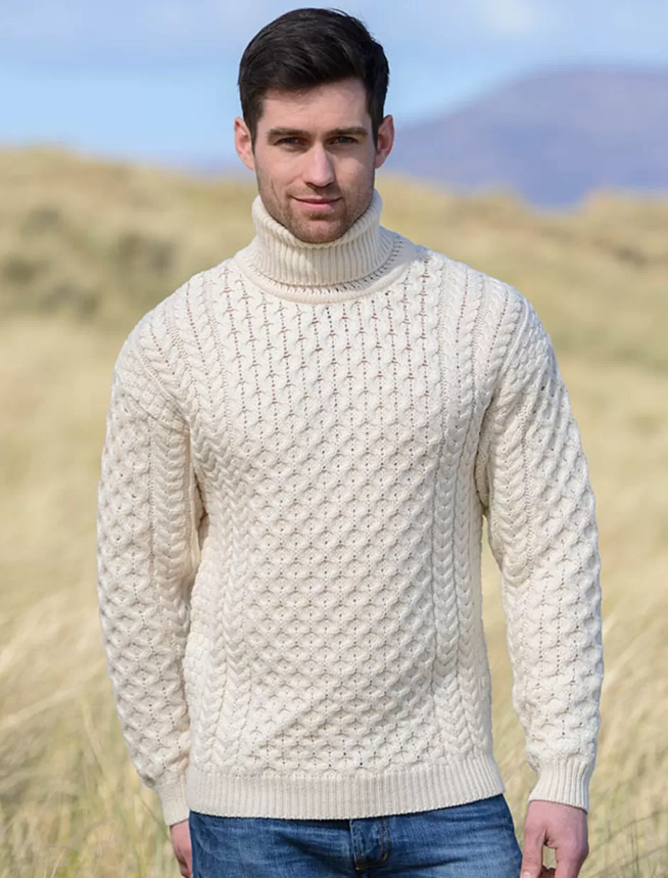 Sweaters<Glenaran Mens Wool Turtleneck Sweater