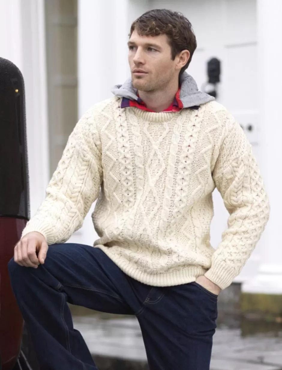 Sweaters<Glenaran Merino Wool Zig Zag Sweater