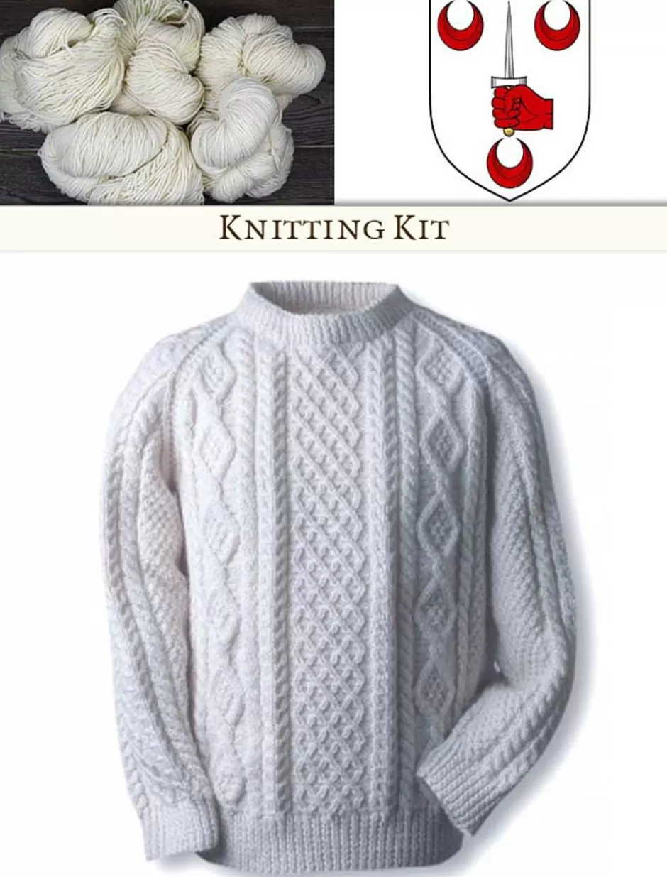 Clan Knitting Patterns And Kits<Glenaran Mullen Knitting Kit