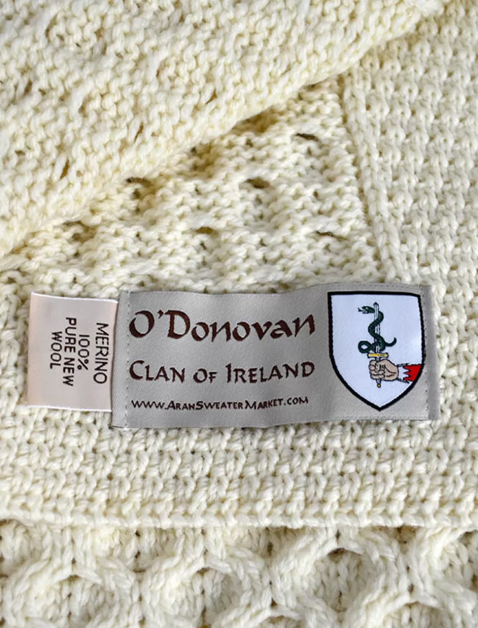 Clan Throws<Glenaran O'Donovan Clan Aran Throw