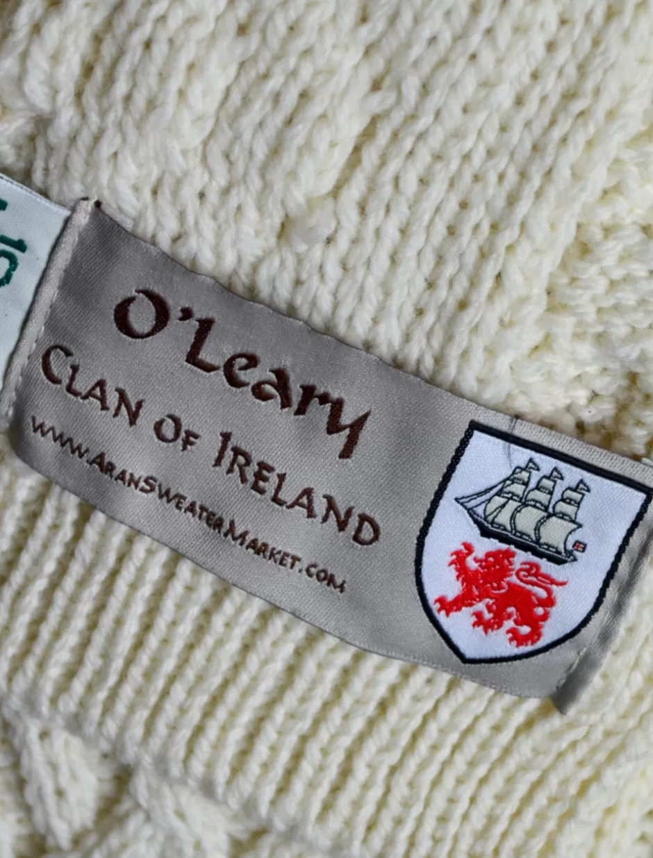 Clan Throws<Glenaran O'Leary Clan Aran Throw