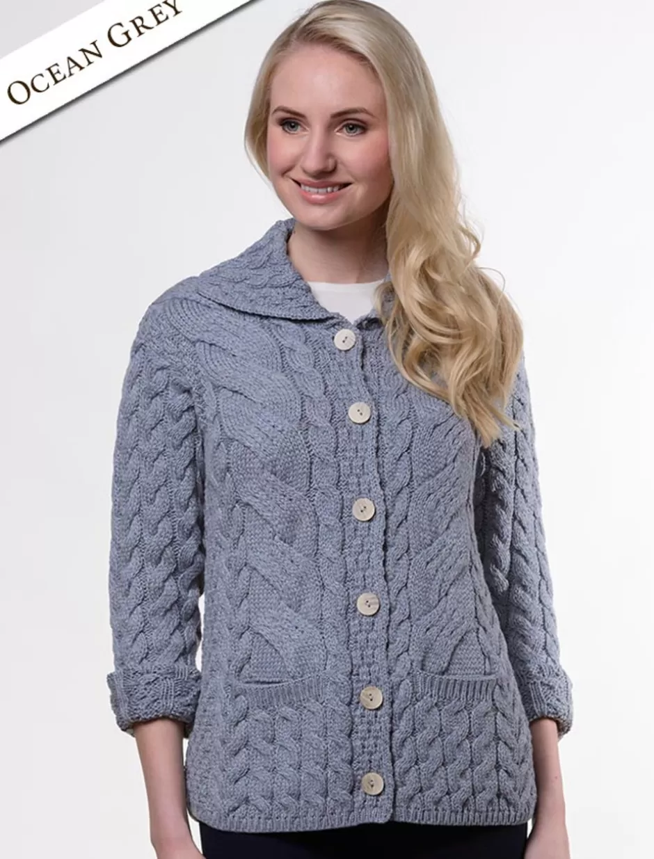 Cardigans, Jackets & Coatigans<Glenaran Super Soft Luxury Button-Up Cardigan