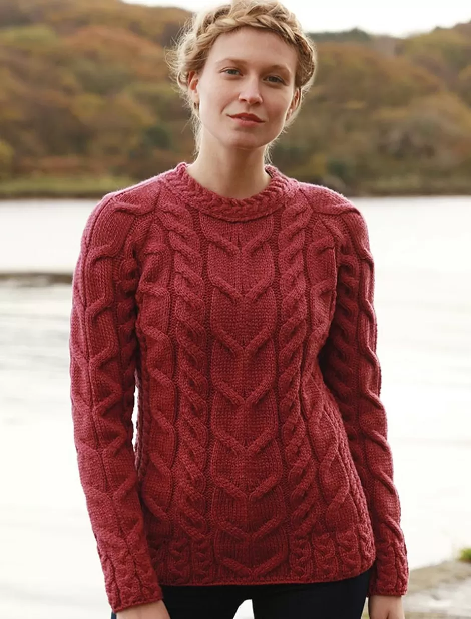 Sweaters<Glenaran Super Soft Luxury Cable Knit Aran