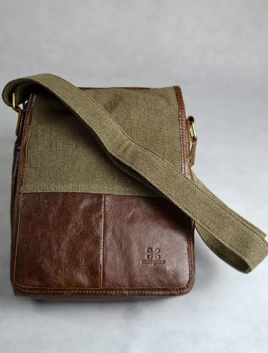 Bags And Satchels | Bags And Satchels<Glenaran Traditional Tweed & Leather Bag with Handle