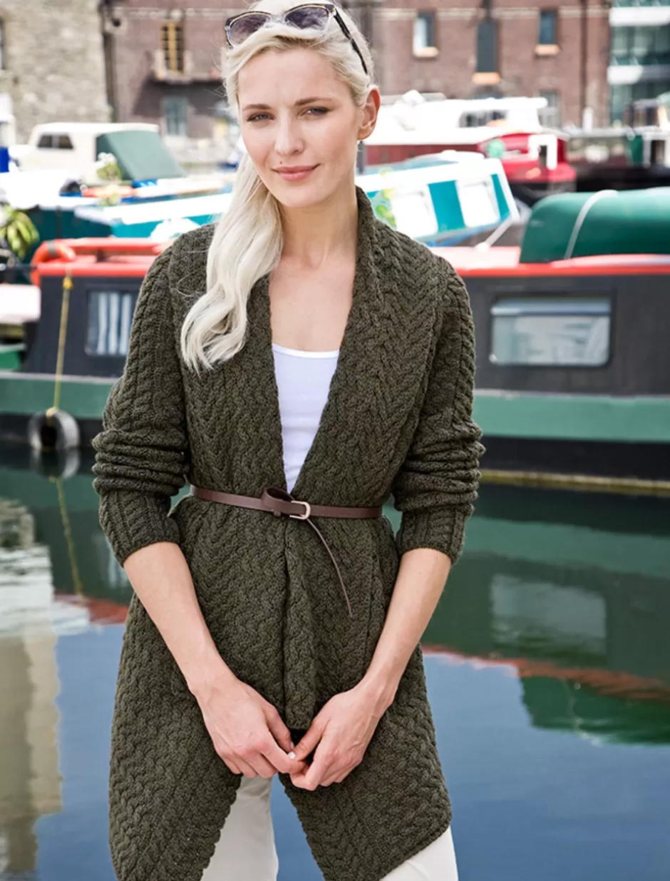 Cardigans, Jackets & Coatigans<Glenaran Waterfall Cable Cardigan