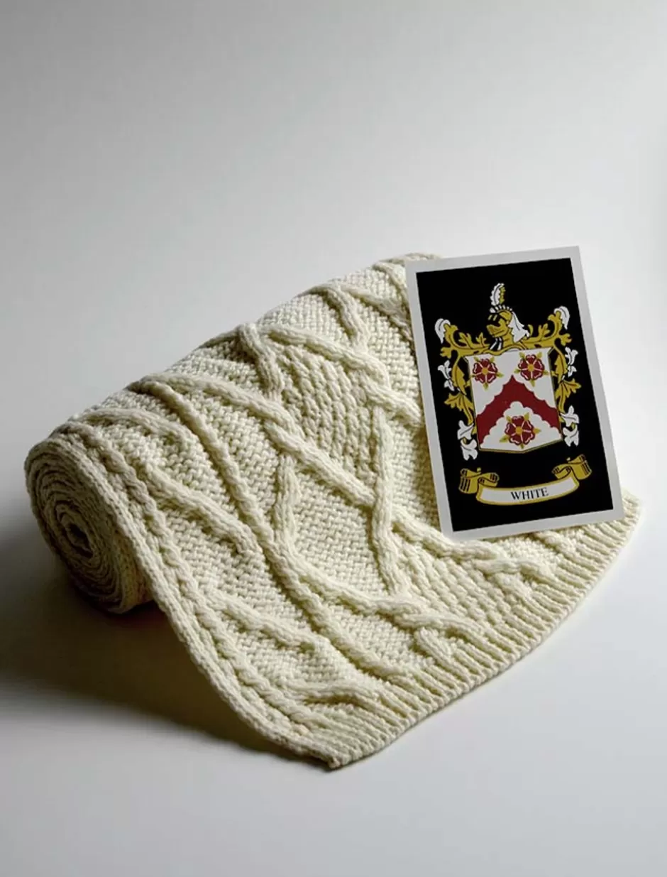 Clan Scarves<Glenaran White Clan Scarf