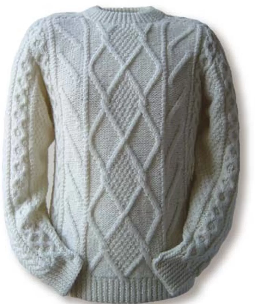 Clan Knitting Patterns And Kits<Glenaran White Knitting Kit