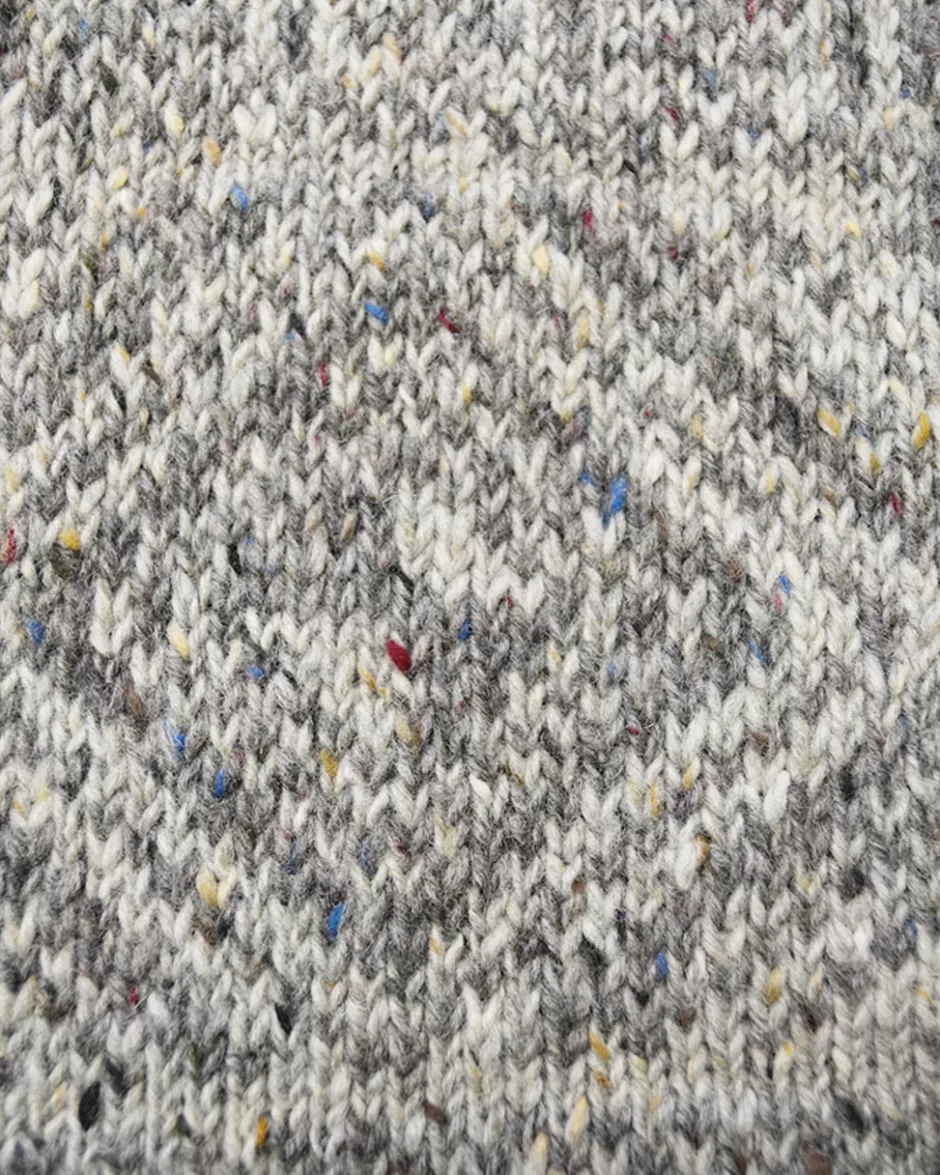 Cardigans, Jackets & Coatigans<Glenaran Women's Fair Isle Long Hooded Coatigan with Celtic Knot Zipper Pull