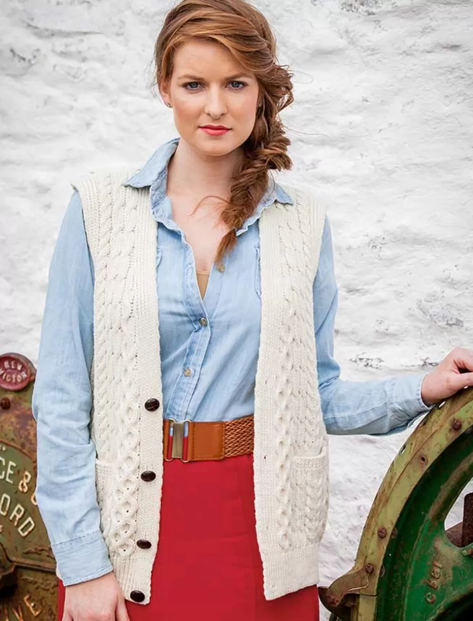 Cardigans, Jackets & Coatigans<Glenaran Women's V-Neck Waistcoat