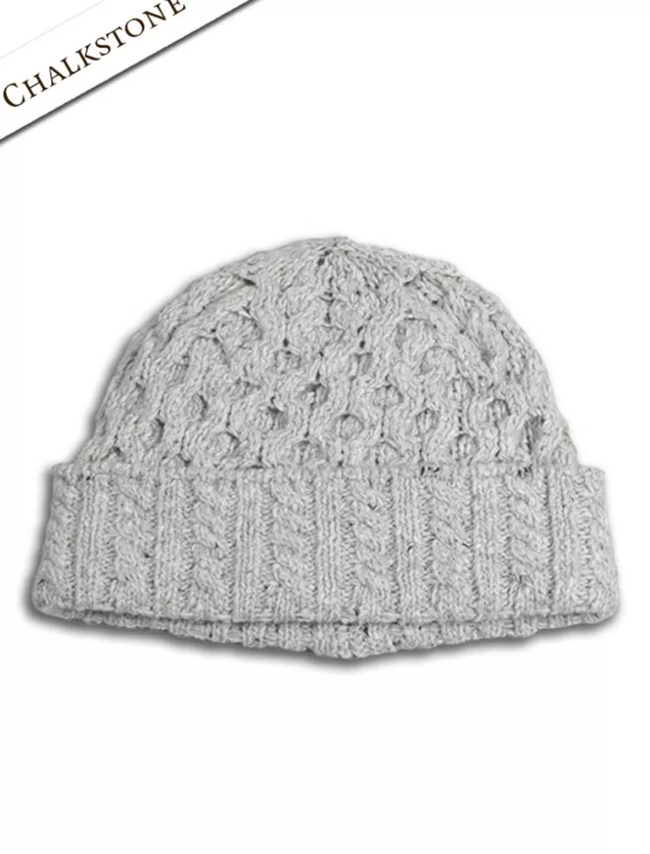 Caps & Hats<Glenaran Women's Wool Cashmere Aran Honeycomb Hat