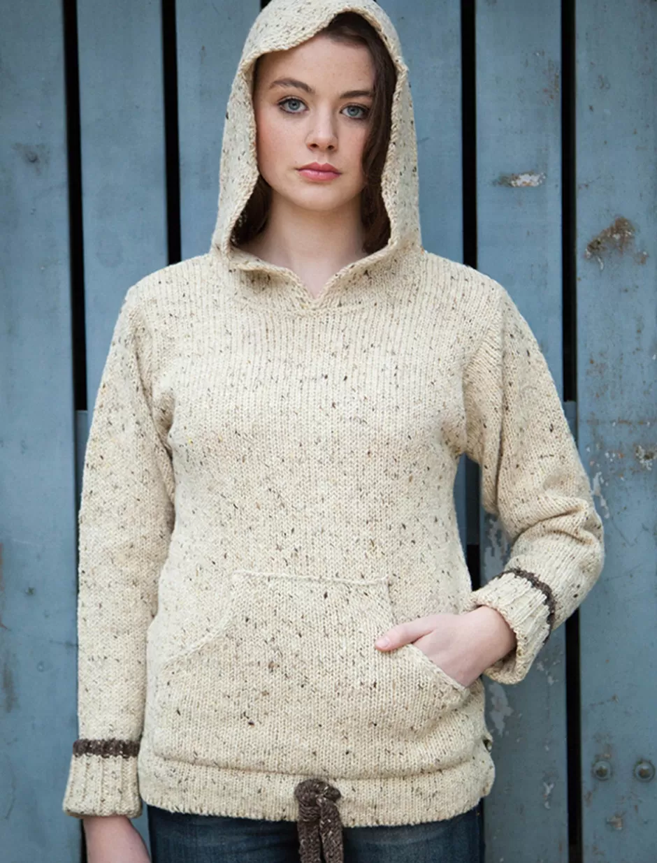 Sweaters<Glenaran Wool Hoodie with Pouch Pocket